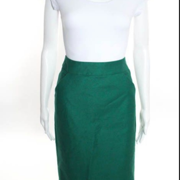 J.Crew The Pencil Skirt 4 petite - Picture 2 of 2